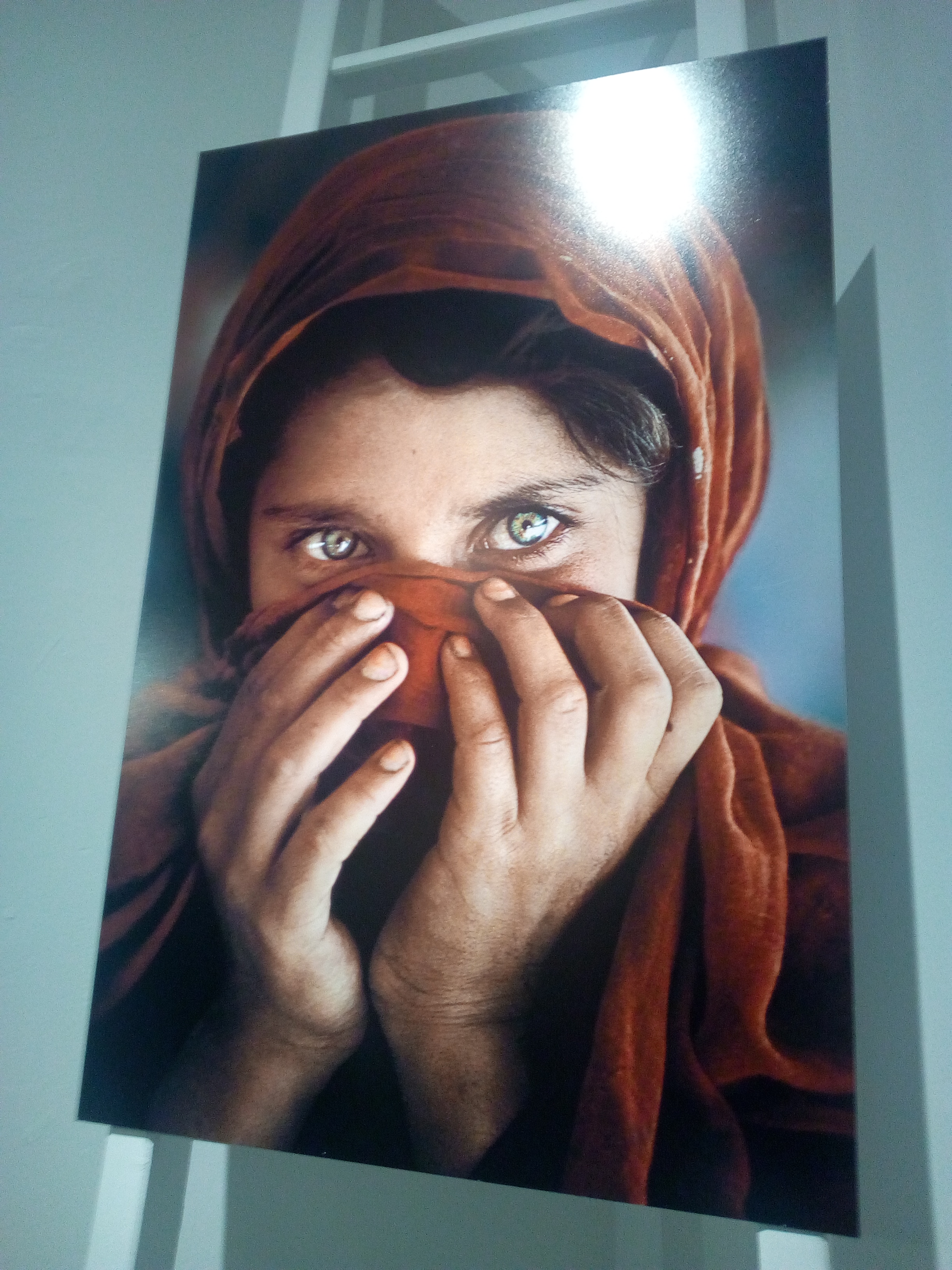 La ragazza afgana al PAN di Napoli, lo scatto che ha reso celebre Steve McCurry