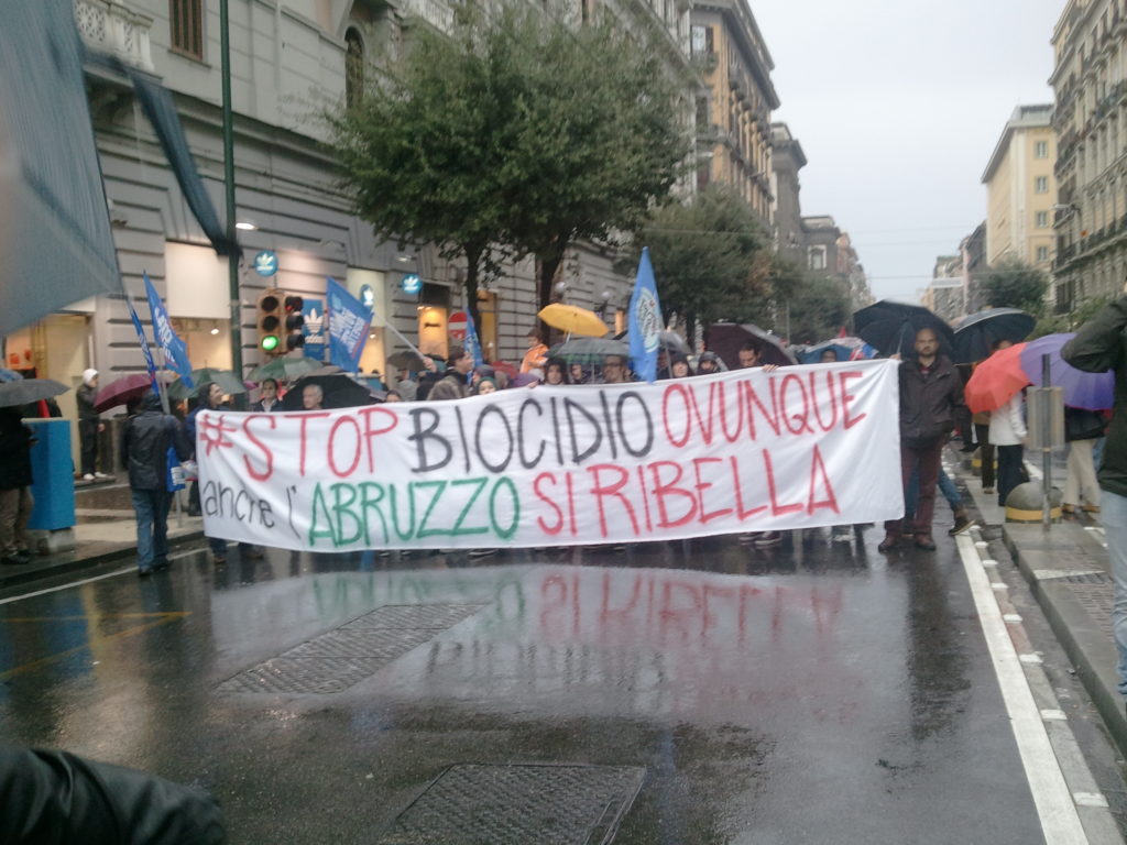 #fiumeinpiena, ka manifestazione contro i roghi nella Terra dei Fuochi