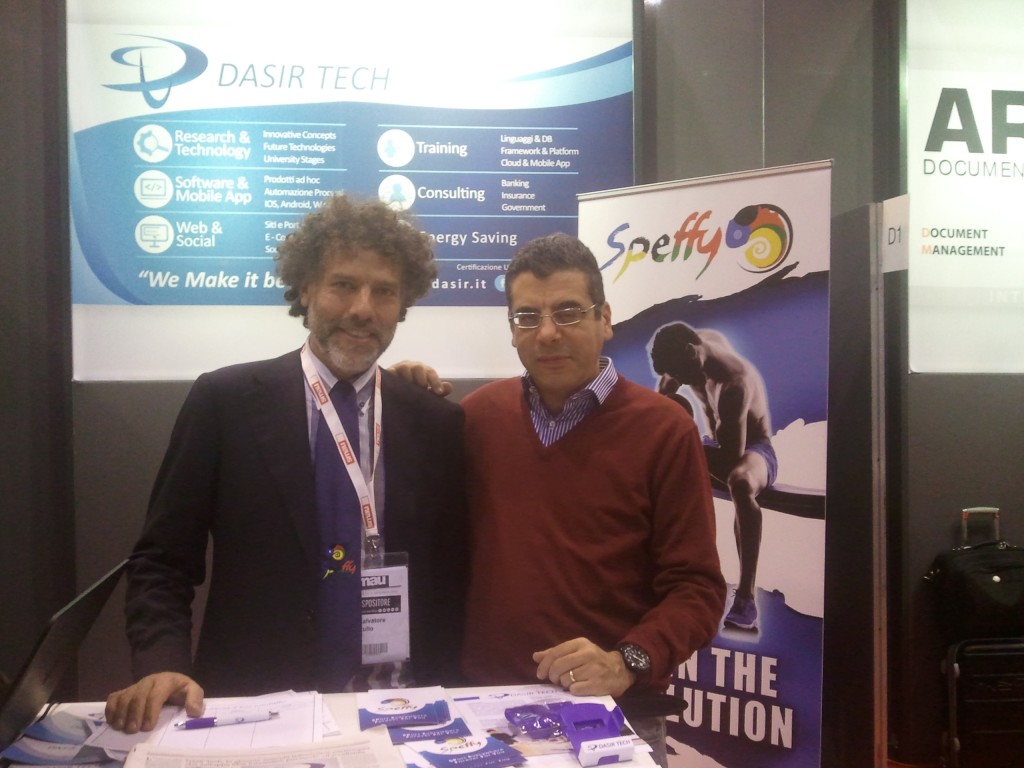 Allo SMAU con Salvatore Rullo, ideatore di speffy.com