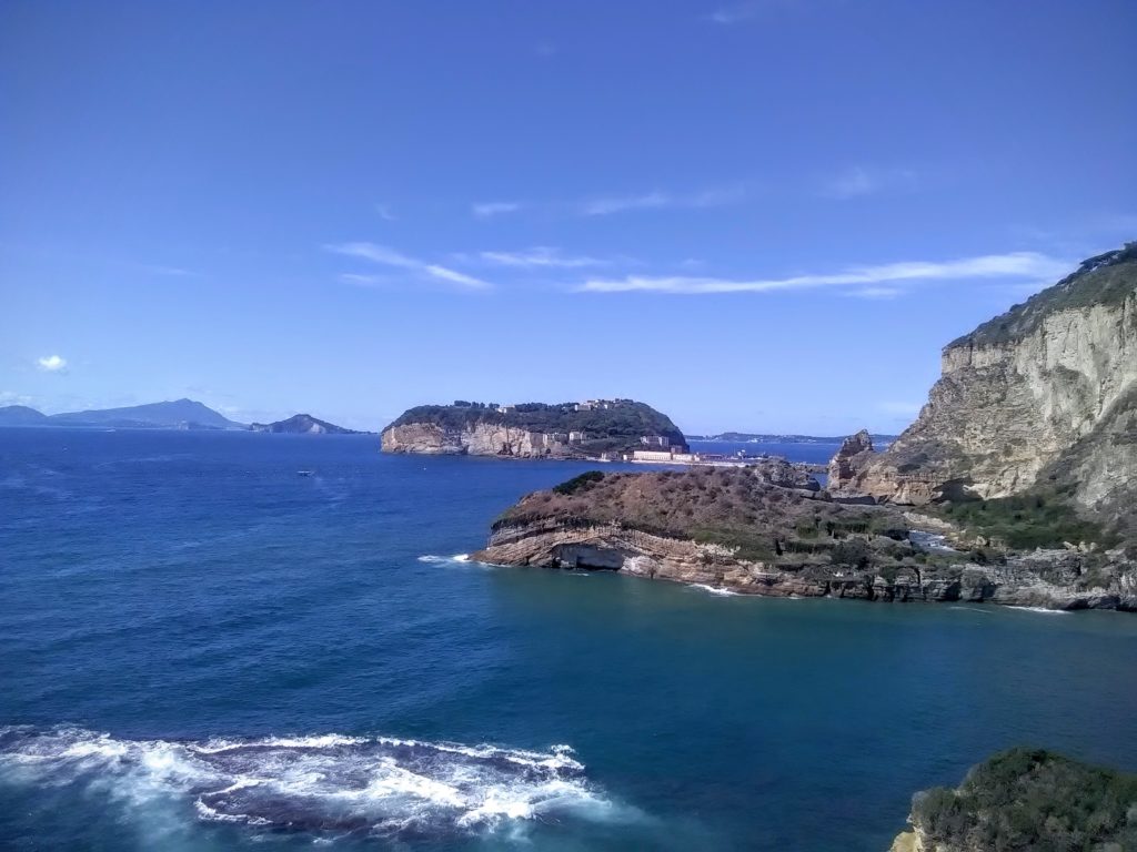 Panorama dalle Grotte di Seiano, Napoli