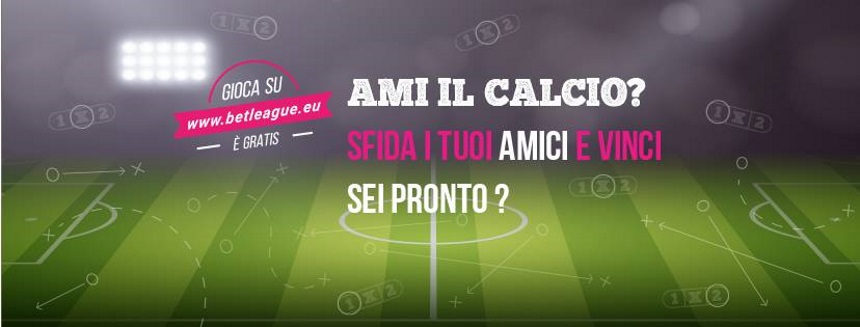 BetLeague, il nuovo gioco online per gli appassionati di calcio