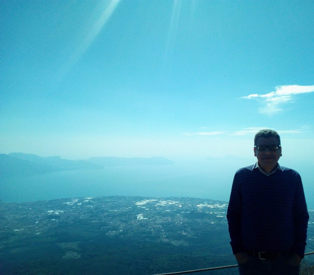 Vesuvio, 1167 metri sopra il livello del mare