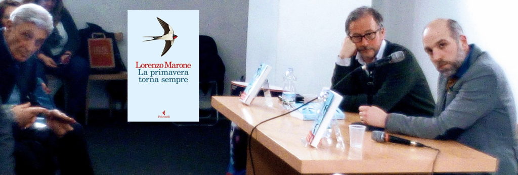 Alla Feltrinelli di Napoli, con Lorenzo Marone (autore di La primavera torna sempre), Diego De Silva e Antonio Bassolino per la presentazione del libro Magari domani resto Alla Feltrinelli di Napoli, con Lorenzo Marone (autore di La primavera torna sempre), Diego De Silva e Antonio Bassolino per la presentazione del libro Magari domani resto