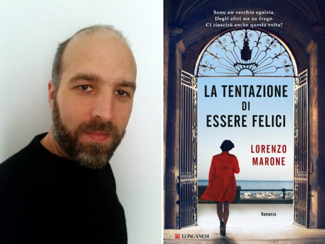 Lorenzo Marone, autore di "La tentazione di essere felici", un libro per ricordare il dramma della violenza sulle donne