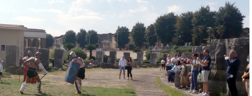 Anfiteatro campano di Santa Maria Capua Vetere, un salto nell’antica Roma [VIDEO]