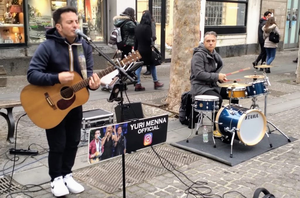 Yuri Menna al Vomero, Napoli gennaio 2022