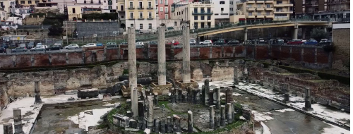 Macellum di Pozzuoli ripreso dal drone: magnifico [VIDEO]