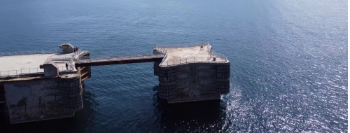 Dal pontile di Bagnoli: Pozzuoli, il mare, le isole riprese dal drone [VIDEO]