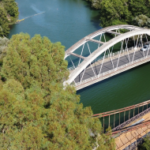 Ponte Real Ferdinando sul Garigliano: le immagini dal drone [VIDEO]