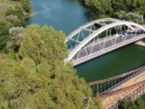 Ponte Real Ferdinando sul Garigliano: le immagini dal drone [VIDEO]