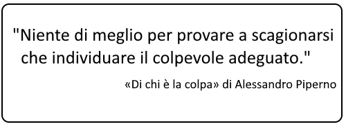 «Di chi è la colpa» di Alessandro Piperno: mille spunti di riflessione, e poi?