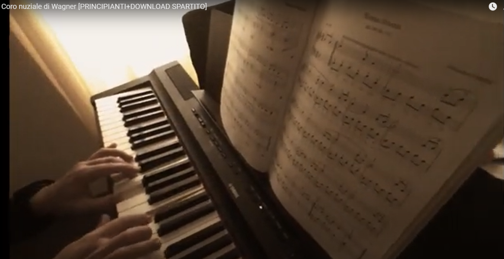 Marcia nuziale di Wagner: la mia interpretazione al pianoforte