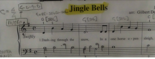 Jingle Bells al pianoforte, la mia prima rivoluzione con gli arpeggi [AUDIO+SPARTITO]