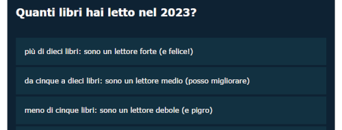 Io, lettore forte 2023: titolo confermato. E tu? [SONDAGGIO+CONSIGLIO]