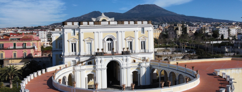 Villa Campolieto (Ercolano) vista dal drone [VIDEO]