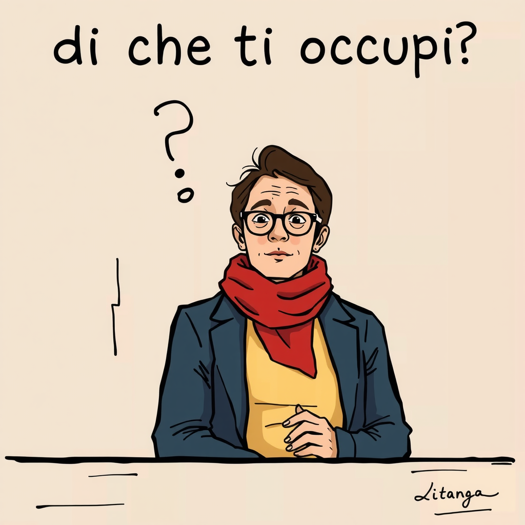 «Di cosa ti occupi?»: la stupida domanda da non porre (e la risposta che sogno) «Di cosa ti occupi?»: la stupida domanda da non porre (e la risposta che sogno)