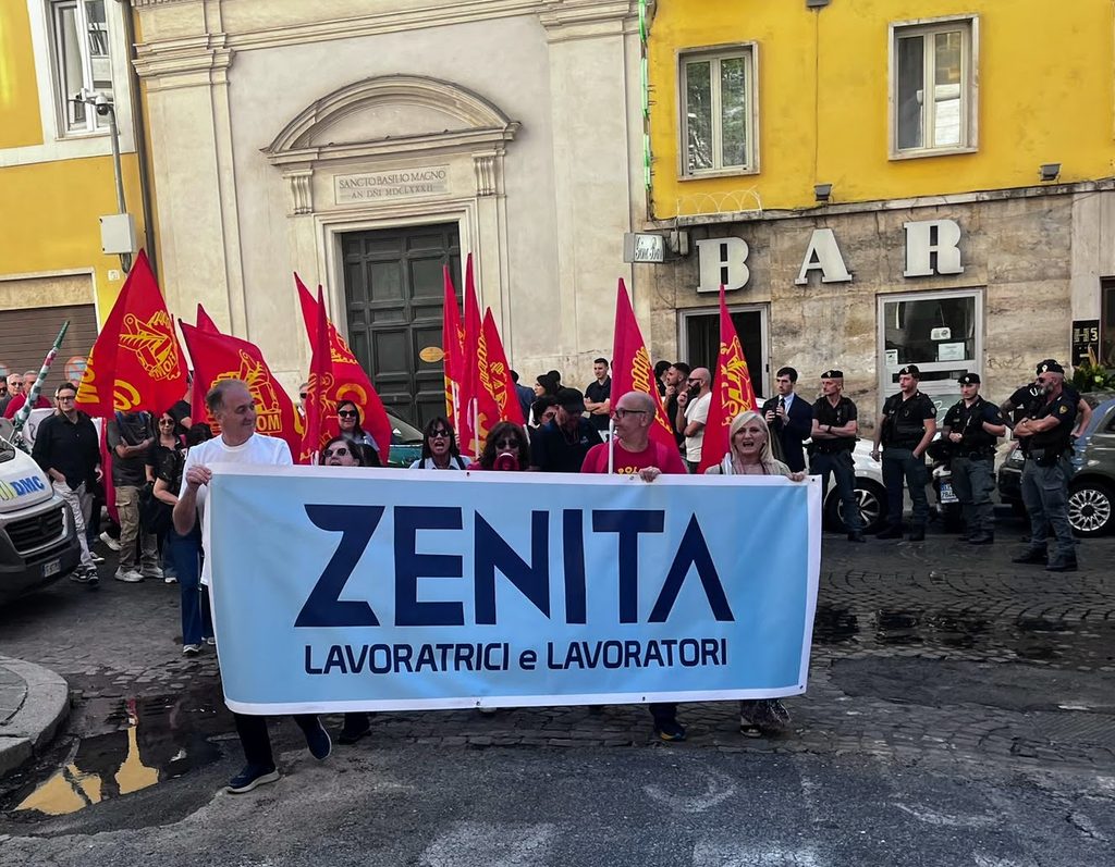 Manifestazione dei dipendenti Zenita Group al MIMIT, 30 settembre 2026